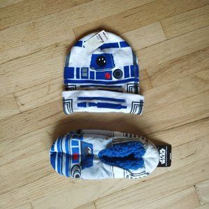 Star Wars R2-D2 Beanie and Slipper Set